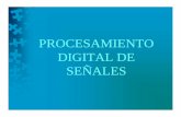 PROCESAMIENTO DIGITAL DE SEÑALES - idiazt.netidiazt.net/pds_unitec/Introduccion_PDS.pdf · Procesamiento digital de audio Es un tipo de procesamiento digital de señales especializado