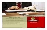 Manual de Procedimientos - veracruz.gob.mx · Manual de Procedimientos Departamento de Licitaciones Secretaría de Finanzas y Planeación Subsecretaría de Finanzas y Administración