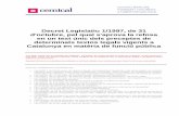 DECRET LEGISLATIU 1/1997, de 31 d'octubre, pel …cemical.diba.cat/codibasic/fitxers/Decret_leg_1_1997.pdf · Article 109. Responsabilitat per la gestió dels serveis ..... 46 Article