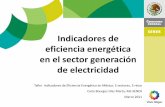 Indicadores de eficiencia energética en el sector ...AIE-SENER)_Ge… · 1.6% gas de alto horno ... •Balance Nacional de Energía •Prospectivas del Sector Energético Generación
