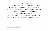 La Terapia Ocupacional en el tratamiento de un …zaguan.unizar.es/record/7395/files/TAZ-TFG-2012-220.pdf · (4) “La ... El objetivo de la Terapia Ocupacional tras el daño cerebral