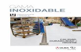 GAMA INOXIDABLE - Portal de Arquitectura, … · El acero inoxidable es un material de alta calidad ideal para aplicaciones de gran ... ULMA dentro de su amplia gama en acero inoxidable,