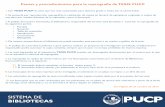 Pautas y procedimientos para la reprografía de TESIS …cdn02.pucp.education/biblioteca/2015/01/16205609/Pautas-y... · Pautas y procedimientos para la reprografía de TESIS PUCP