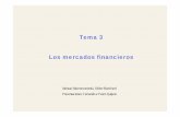 Tema 3 Los mercados financieros - Redejmartin.webs.uvigo.es/macroeconomiaADE/Transparencias/Tema 3.1.pdf · Manual: Macroeconomía, Olivier Blanchard Presentaciones: Fernando e Yvonn