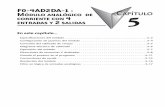F0-4AD2DA-1 - cdn.automationdirect.com · CORRIENTE CON 4 ENTRADAS Y 2 SALIDAS CCAÍPTULOAPÍTULO ... dispositivos del PLC y/o de campo. 5–4 Manual de módulos opcionales para DL05/DL06,