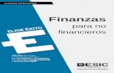 Finanzas - ESIC · Análisis por ratios: rentabilidad, liquidez, solvencia… Elaboración de informes. 3. Estructura de costes de la empresa: Tipos de costes. ... Key Account Manager