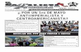 Nicaragua: C$ 5.00 Guatemala: Q 4.00 Precio Solidario ... · parte de los sindicatos y ... Las luchas de los maestros por aumento de salarios en Guatemala, Honduras y ... evita ver