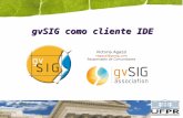 gvSIG como cliente IDEdownloads.gvsig.org/download/people/vagazzi/1brasil/minicurso/... · Filtrar por atributo. Restringir el área ... Ejemplos con datos IDE en gvSIG 1.10 Victoria