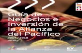 Guía de Negocios e Inversión de la Alianza del Pacífico · libre circulación de personas y capitales, ... de América Latina y el ... sobre el panorama económico del comercio
