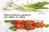 Recetas para el día a día - Comiendo con María€¦ · fomentamos una alimentación saludable a través de ideas y recetas como las que encontrarás en este ebook. ... Introduce
