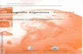 Geografía Argentina - Polimodal - Sistema Integrado de ...bdigital.uncu.edu.ar/objetos_digitales/1385/geografiaapoli.pdf · 1- Geografía de Argentina 2- Argentina 3-Geografía humana