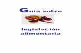 GUIA LEGISLACION ALIMENTARIA 2015 - Inicio · de diciembre de 2008, sobre los aromas y determinados ingredientes alimentarios con propiedades aromatizantes utilizados en los alimentos