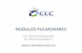 NODULOS PULMONARES - sochinep.clsochinep.cl/wp-content/uploads/2016/07/nodulos-pulmonares-sochinep… · Vía biliar no dilatada • Riñones de situación, forma y tamaño normal,