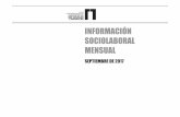 INFORMACIÓN SOCIOLABORAL MENSUAL - Consejo de Relaciones Laborales de ... · informaciÓn sociolaboral mensual septiembre 2017 7. precios. tasas de variaciÓn interanual 2017/2016.
