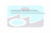 CARTERA DE SERVICIOS - FEGADI CARTERA DE SERVICIOS RGA.pdf · centros, para su identificación y conocimiento para todos los grupos de interés, es por ello la creación de dicho