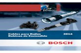 Catálogo de Cables de Bujías Bosch - runsa.com.mxrunsa.com.mx/wpr/wp-content/uploads/2018/05/cables_bujia_bosch.pdf · Cables para bujías Bosch Los motores de hoy día generan
