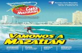 Vamonos a Mazatlán - agenciaalcance.comagenciaalcance.com/pdf/guiamazatlan/GM JUL-2017 baja.pdf · diseño gráfico editorial ... incluyen una tirolesa desde donde se puede ... agua