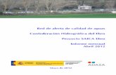 Red de alerta de calidad de aguas Confederación …195.55.247.234/redalerta/docs/informes/redalerta_2012_04.pdf · 4 Análisis de verificación realizados en el laboratorio de Adasa-Paseo
