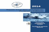 Reporte Anual 2014- Investigación, Postgrado y … · Reporte Anual 2014 Vicedecanato de Investigación, Postgrado y Extensión Autoridades de la Facultad de Ingeniería Eléctrica