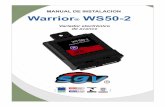 MANUAL DE INSTALACION Warrior WS50-2 - … · Son dispositivos electrónicos que varían el punto de encendido original del ... presentes en el mismo modulo, ... de los fabricantes