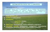 GEOMORFOLOGÍA DE LLANURAS - …geo.exa.unrc.edu.ar/Materias/llanuras/Temas/Introd. conceptos... · en las llanuras patagónicas, denudación hídrica y fluvial en las pampas de alturas.