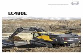 Volvo Brochure Crawler Excavator EC480E Spanish · 2 E significa eficiencia Presentamos la excavadora de cadenas EC480E de Volvo – una potente y eficiente máquina de producción