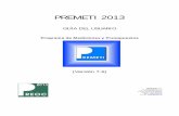 Guía del Usuario PREMETI 2007v5.3 - preoc.es | … · CONTENIDO . PREMETI 2013 Novedades de PREMETI 2013 (v7.6), 5 • Novedades, 5 Instalación del programa, 6 • Requisitos del