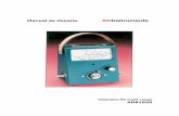 Manual de Usuario AD Instruments · 2.1 Propósito y aplicación. 2.1.1 Propósito : El AD81050 es un vatímetro direccional de RF, que mide el ... flujo de potencia y carga en líneas