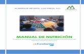MANUAL DE NUTRICIÓN - archivo.lospinos.org · Programa de nutrición y fomento de hábitos saludables a beneficiarios del ... que permite la evaluación de niños de 0 a 5 años