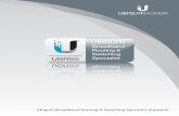 Ubiquiti Broadband Routing & Switching Specialist … · curso UBRSA, UBRSS sienta las bases para los conceptos fundamentales de enrutamiento y conmutación que rodean a las redes
