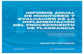 INFORME ANUAL DE MONITOREO Y EVALUACIÓN … 5.pdf · maría luciana carrasco ... informe anual de monitoreo y evaluaciÓn de la implementaciÓn del ... 2016, segundo turno enero