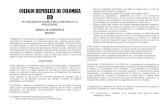 COLEGIO REPUBLICA DE COLOMBIA Valorar la … · resolución del conflicto y al desarrollo de la capacidad para vivir en ... emocional, social y moral, ... adecuado y el ejemplo moral