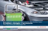 Equipos para el servicio de baterías: Probar, cargar y ...agenciamk.info/demos/Autorex/automotriz/automotriz/equipos... · Utilización adicional para alternadores con tensión nominal