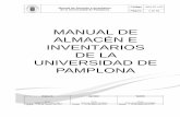 MANUAL DE ALMACÉN E INVENTARIOS DE LA UNIVERSIDAD DE … · 2017-08-02 · contexto operativo y de manejo de los bienes institucionales, ... 6.2.1 Procedimiento general de inventarios