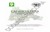 CACAOCULTURA - Fedecacao · Para que el cultivo del cacao represente un buen negocio para el agricultor, ... manecer temporalmente acompañando al cacao y que además de brindarle