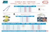 CABLE DE TRENZA - casamateugie.com · CÓDIGO DE COLO RES (ejemplo referencia) REFERENCIA GIE CI-0,50 100 500 ... AUTOMOCIÓN y cableado de aparatos e instrumentos eléctricos en