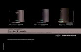 Serie Tronic - almacenesrayco.com · Tronic 1000T/2000T/4000T 6 720 810 314 (2014/01) Datos técnicos y dimensiones | 5 2.5 Datos técnicos Este aparato responde a las exigencias