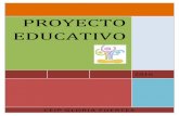 PROYECTO EDUCATIVO - ceipgloriafuertes.esceipgloriafuertes.es/images/2016-2017/plandecentro/proyectoeducati... · realidad del Centro. Tales objetivos serán priorizados de forma