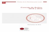 Concejo de Artica, 2010 a 2012 - Cámara de Comptos de ...camaradecomptos.navarra.es/imgx/InformeComptos1326_firmado.pdf · informe de fiscalizaciÓn sobre el concejo de artica, 2010