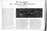 Triunfos de Juan Soriano - … · un lorquiano toro narcisista que se embelesa con su imagen reflejada en la célebre Laguna de las Ilusiones, tan parecida a la laguna central de