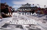 JUSTICIA - suteba.org.ar · MEMORIA VERDAD JUSTICIA CTERA - CTA. 2 ... todos los que aportan a la memoria colectiva. No es para menos, el hecho de que ellos, los protagonistas de
