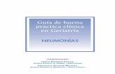 COORDINADORES - Sociedad Española de Geriatría y ... de Calidad SEGG... · Recomendaciones sobre procedimientos diagnósticos ... cado el abordaje de la neumonía en general y ha