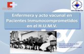 Enfermera y acto vacunal en Pacientes … · síntoma de la enfermedad. ... haemophylus influenzae tipo b (Hib) VACUNAS INDICADAS: El principio de máximo beneficio con el mínimo