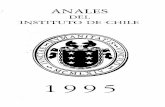 ANALES - Instituto de Chileinstitutodechile.cl/index/anales/1995.pdf · Palabras de D. JAVIER GONZÁLEZ ECHENIQUE, Presidente de la Acade- ... ARMANDO ROA REBOLLEDO Presidente ALFREDO