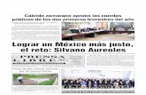 Lograr un México más justo, el reto: Silvano Aureolesprensalibremexicana.com/wp/wp-content/uploads/2017/07/81... · Conejo, al inaugurar la ... ma Sala Penal, orador oficial del