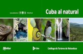 Cuba al natural - ecoturcuba.tur.cu¡logo-Naturaleza-para-WEB... · La compleja evolución geológica y del relieve y su ... La zona montañosa del occidente cubano está ... La observación