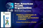 Políticas y estrategias de salud basada en evidencias ... · quechua aymara español otro Idioma materno Total Desnutrición Severa Desnutrición Moderada Desnutrición Leve Normal