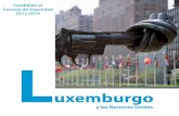 Candidato al Consejo de Seguridad ... - luxembourg.public.lu · tilingüe gracias a su historia, su posición geográfica y la compo-sición de su población, el Gran ... Unidas para