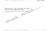 Métodos de integración. Técnicas (Parte 1)imagenes.mailxmail.com/cursos/pdf/1/metodos-integracion-tecnicas... · nuevamente integración por partes, escojas otra vez a la forma