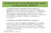 La protección social. Declaración sobreLa protección ...white.lim.ilo.org/spanish/260ameri/oitreg/activid/proyectos/actrav/... · C 183 Li i l t iC. 183. Licencia complementaria